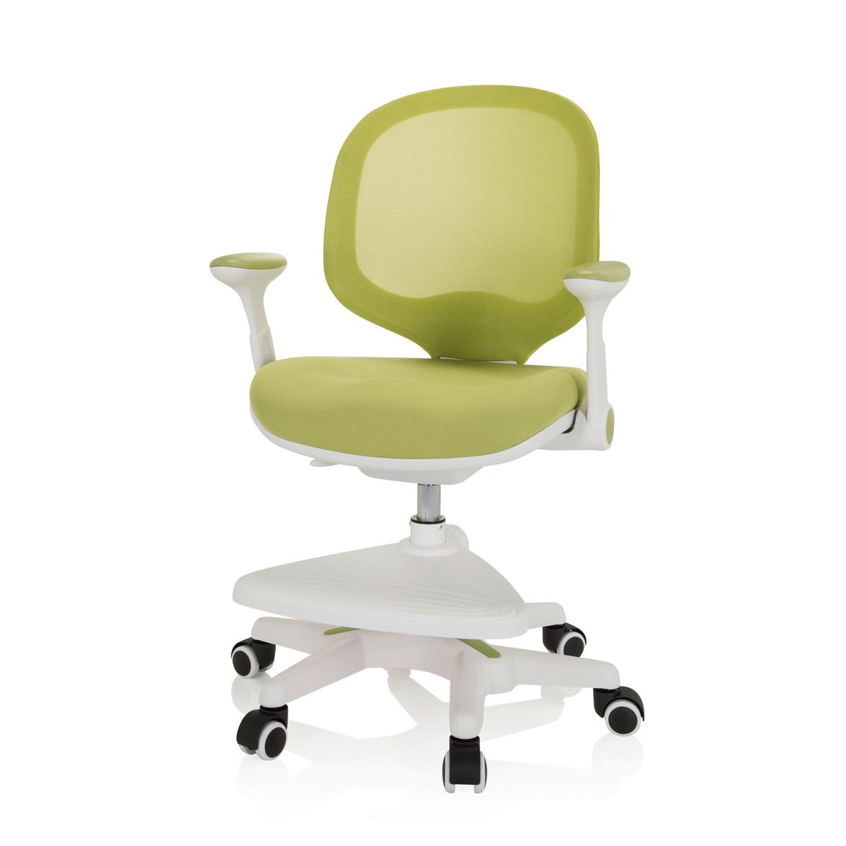 Otroški Vrtljivi Stol Kid Ergo, Zelena - bela/svetlo zelena, Moderno, umetna masa/tekstil (56/89/52cm) - MID.YOU