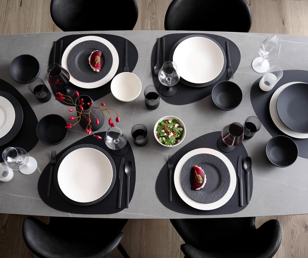 SERWIS OBIADOWO-ŚNIADANIOWY MANUFACTURE VILLEROY & BOCH - biały, Konventionell, ceramika - Villeroy & Boch