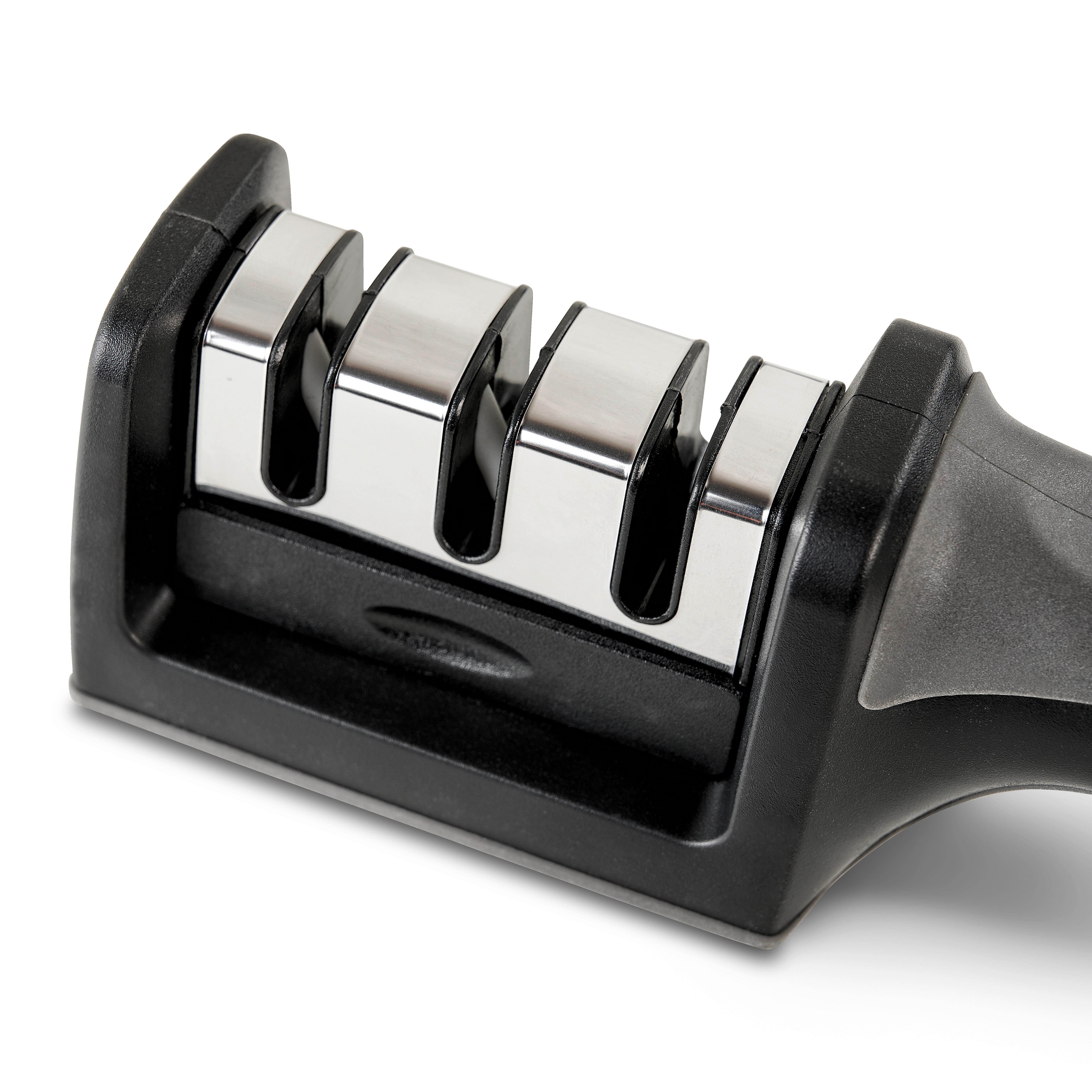 Késélező Pepper - fekete/szürke, Konventionell, műanyag/fém (5/21cm) - Mömax