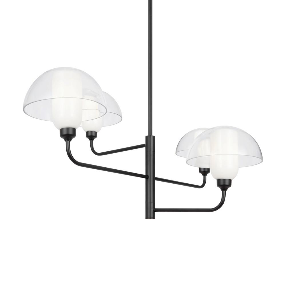 Pendelleuchte Memory - Schwarz, Modern, Glas/Metall (90,6/76/57,5cm) - MAYTONI