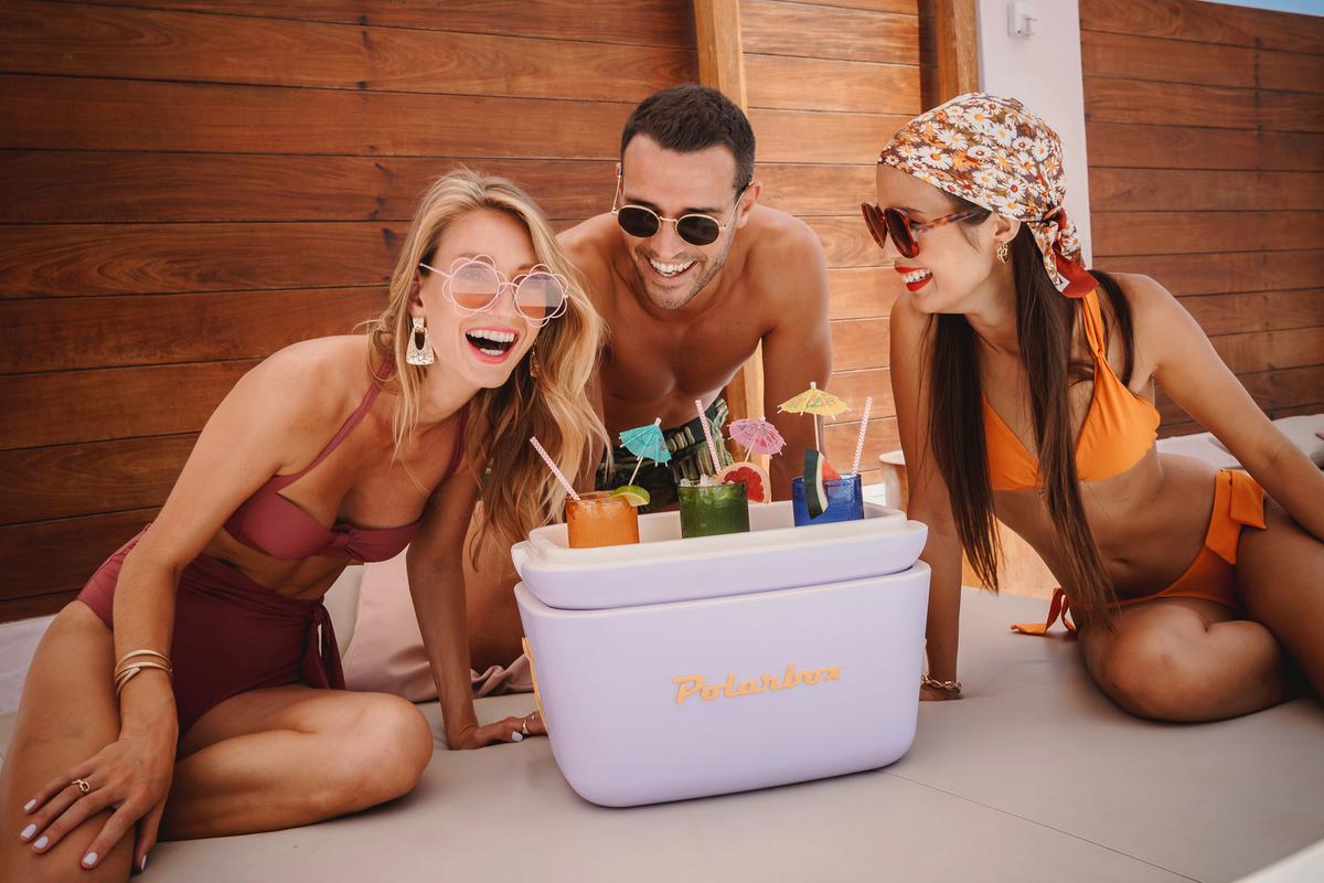 Kühltasche Polarbox Flieder, 20 Liter - Flieder, MODERN, Kunststoff (45,1/20,7/30,6cm) - Polarbox