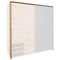 RAMA PENTRU DULAP EMDEN - culoare lemn stejar, Modern, material pe bază de lemn (185/202/12cm)