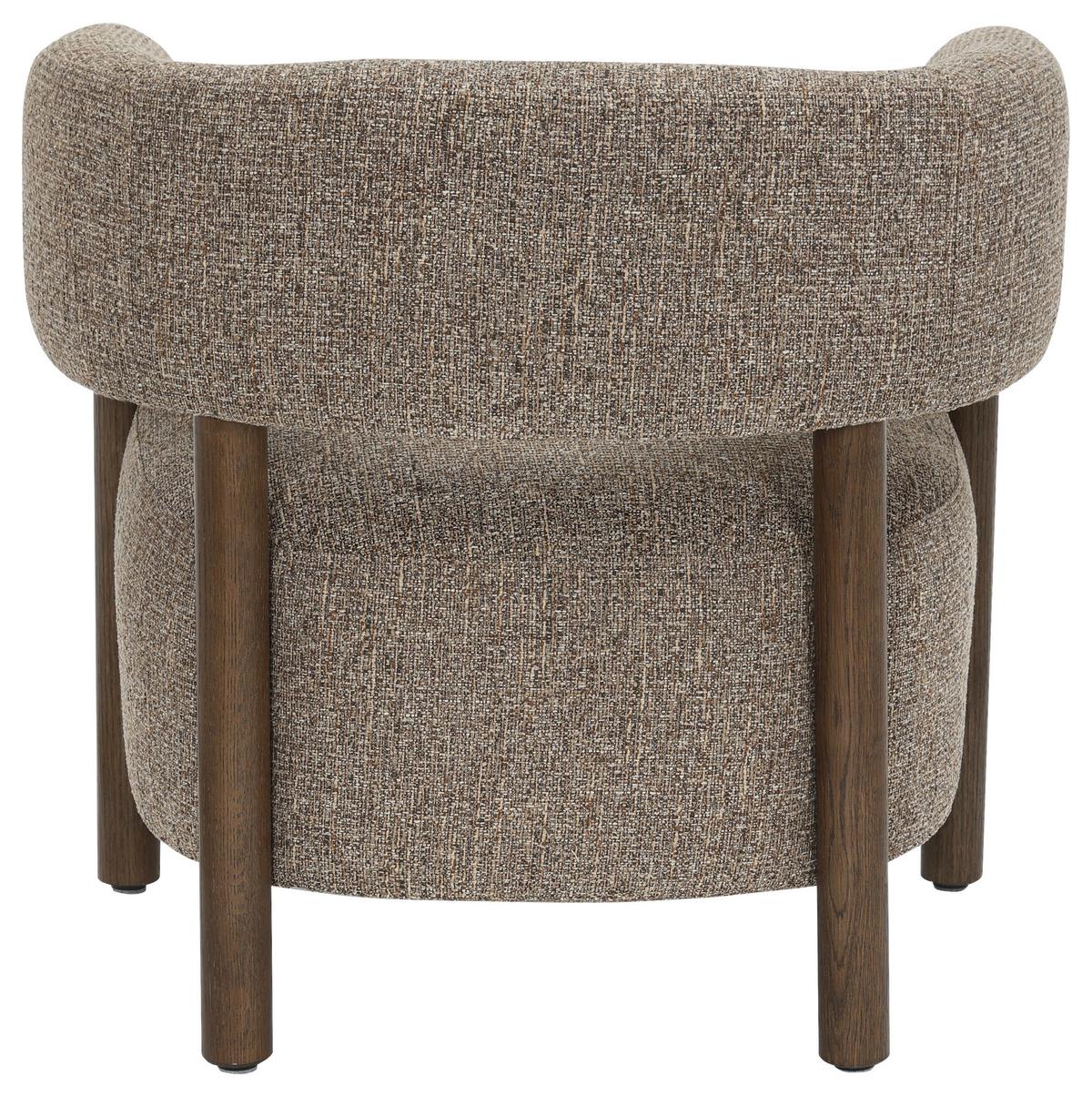 Tv Fotelja Allure - crno-smeđa/smeđa, Moderno, drvo/tekstil (73/70/69cm) - Mömax