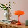 PORTABEL LAMPA RETRO - orange/kromfärg, Modern, metall/plast (19,5/24cm) - Mömax