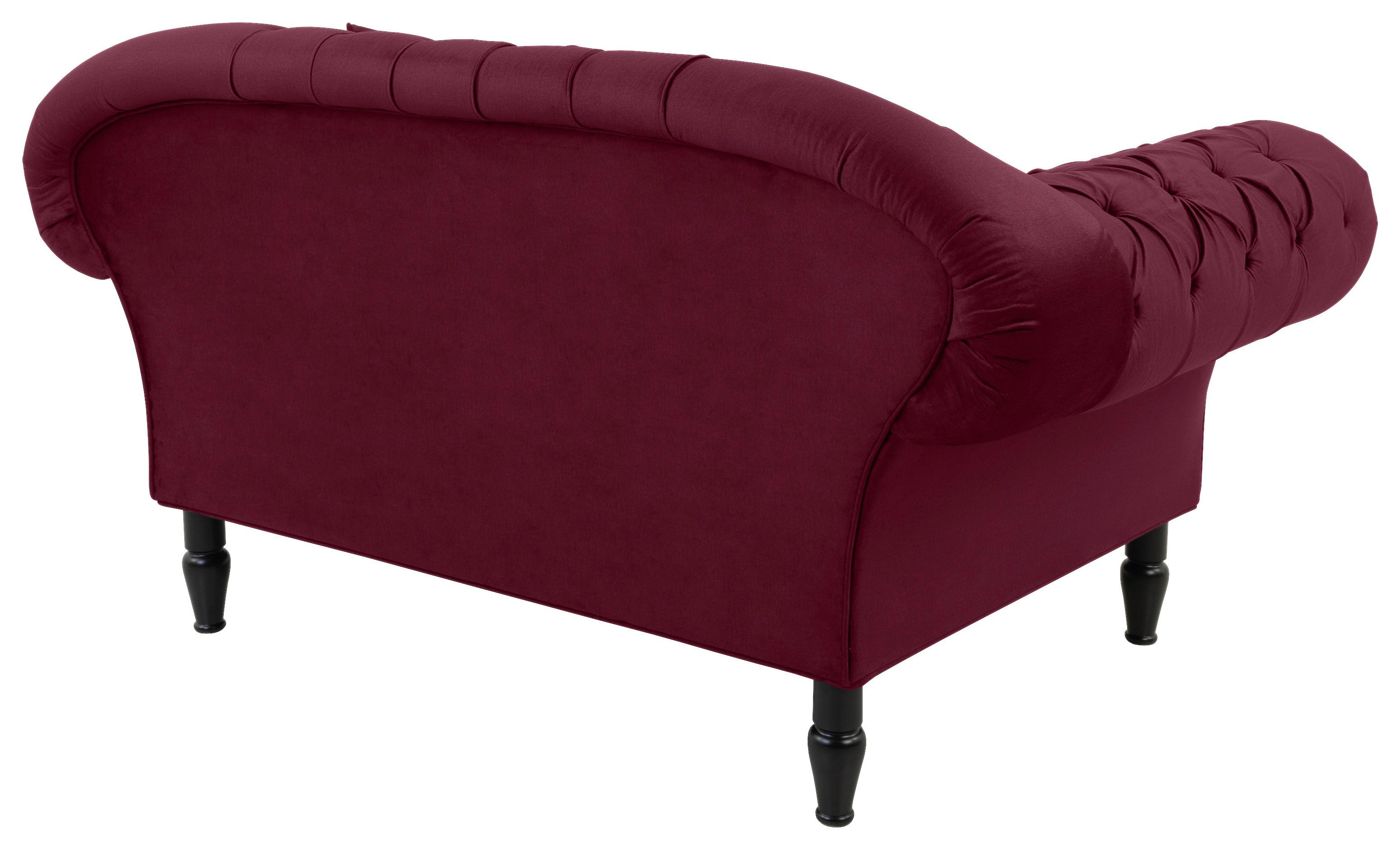 Fotoliu CUPIDO - roșu, Design, textil (180/94/103cm) - Mömax