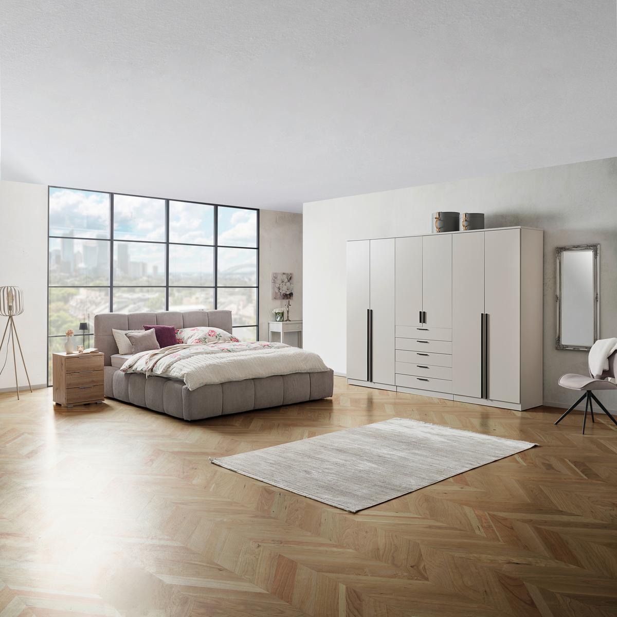 Ormar S Klasičnim Vratima Arnis - kašmir/boje aluminija, Konvencionalno, drvni materijal/plastika (270/210/52cm) - Modern Living