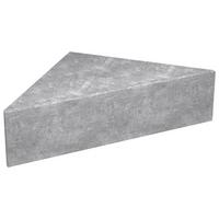 Nočna Omarica Usal S, Siva - siva, Moderno, leseni material (60/15/42,4cm) - MID.YOU