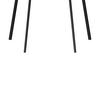 STOEL MALEA - Greige/Zwart, Modern, Hout/Textiel (49/81/52cm) - Bessagi Home