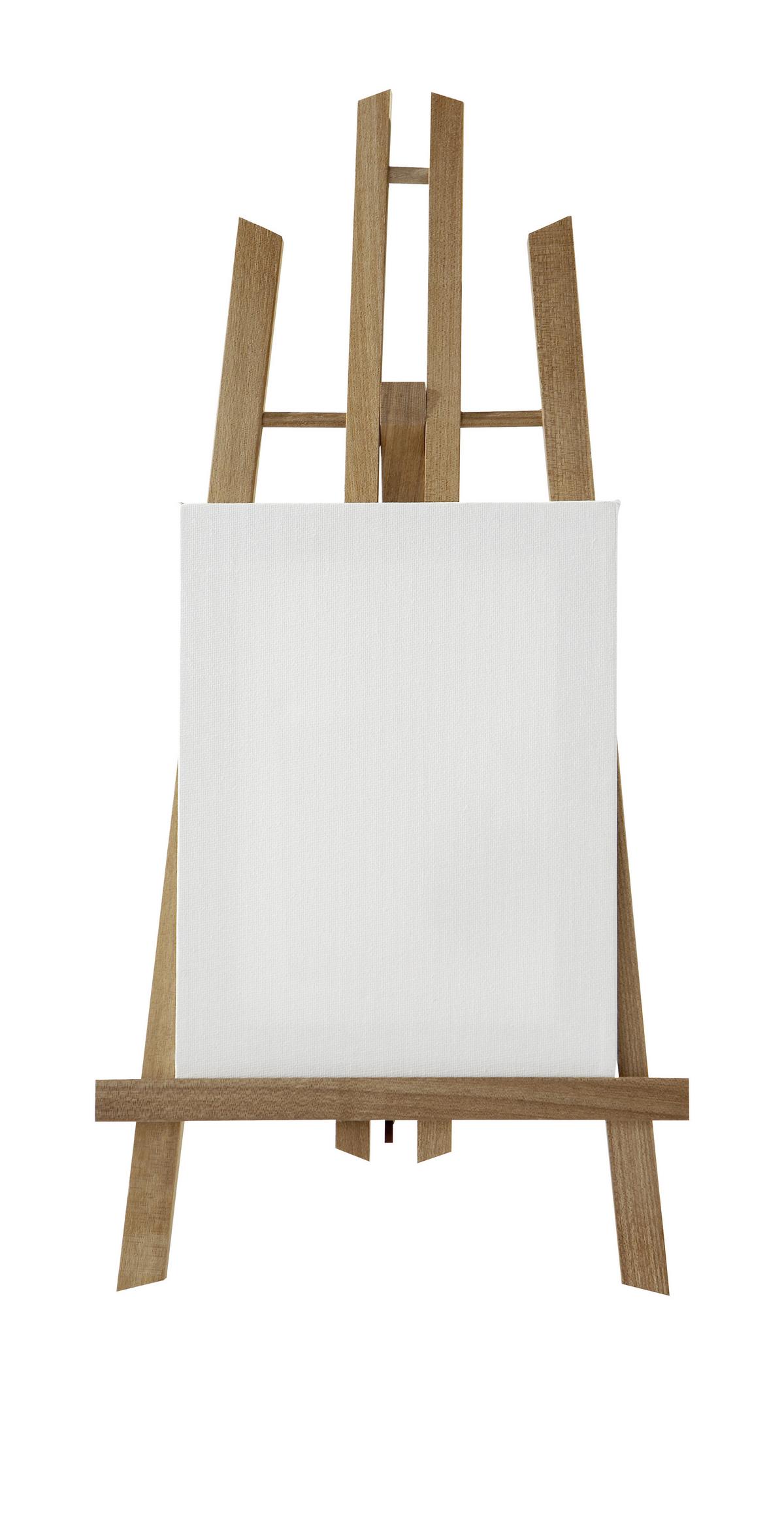 Slikarski Stalak Marta - smeđa, drvo (50cm) - Modern Living