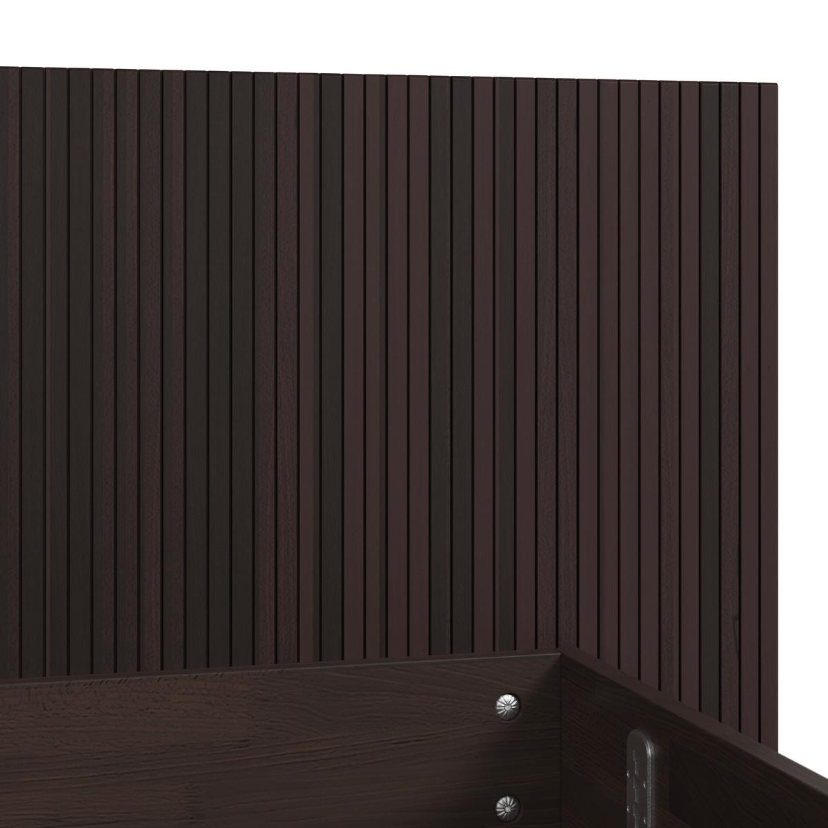 Bett Duna ca. 180x200 cm Kernbuche Echtholz - Kernbuche, MODERN, Holz (180/200cm) - Bessagi Home