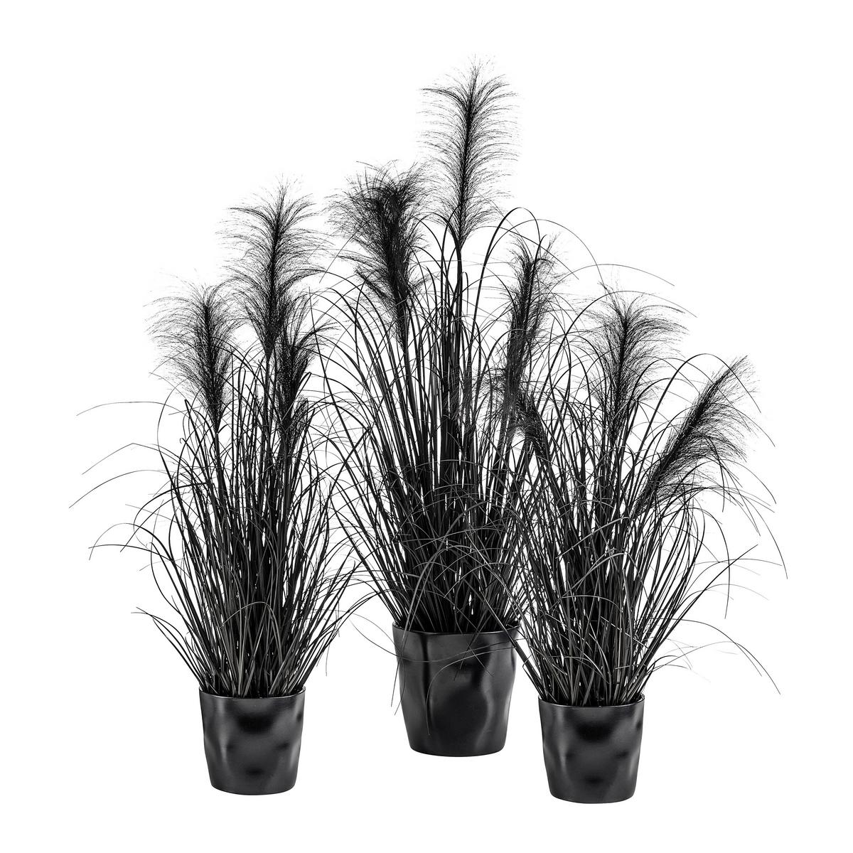 Übertopf Cashmere Schwarz Ø ca. 15,5cm - Schwarz, Keramik (15,5/14,5cm) - Mömax