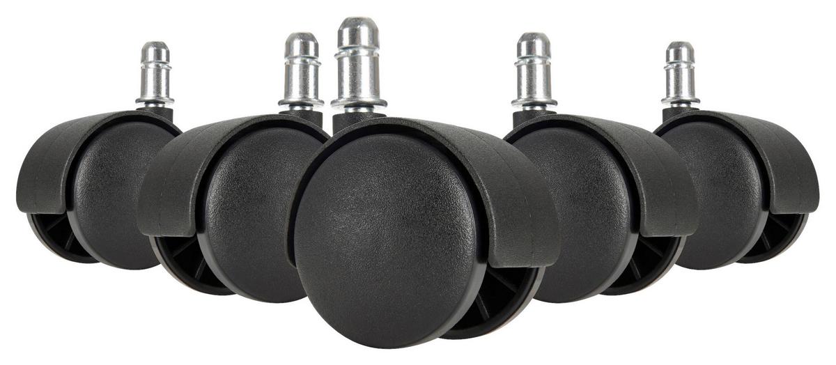 Kolesce Za Vrtljivi Stol Spm1.911 - črna, Basics, umetna masa (5cm) - MID.YOU