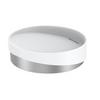 Seifenschale Chris in Weiss - Weiss, Modern, Kunststoff/Metall (11/3cm) - Premium Living