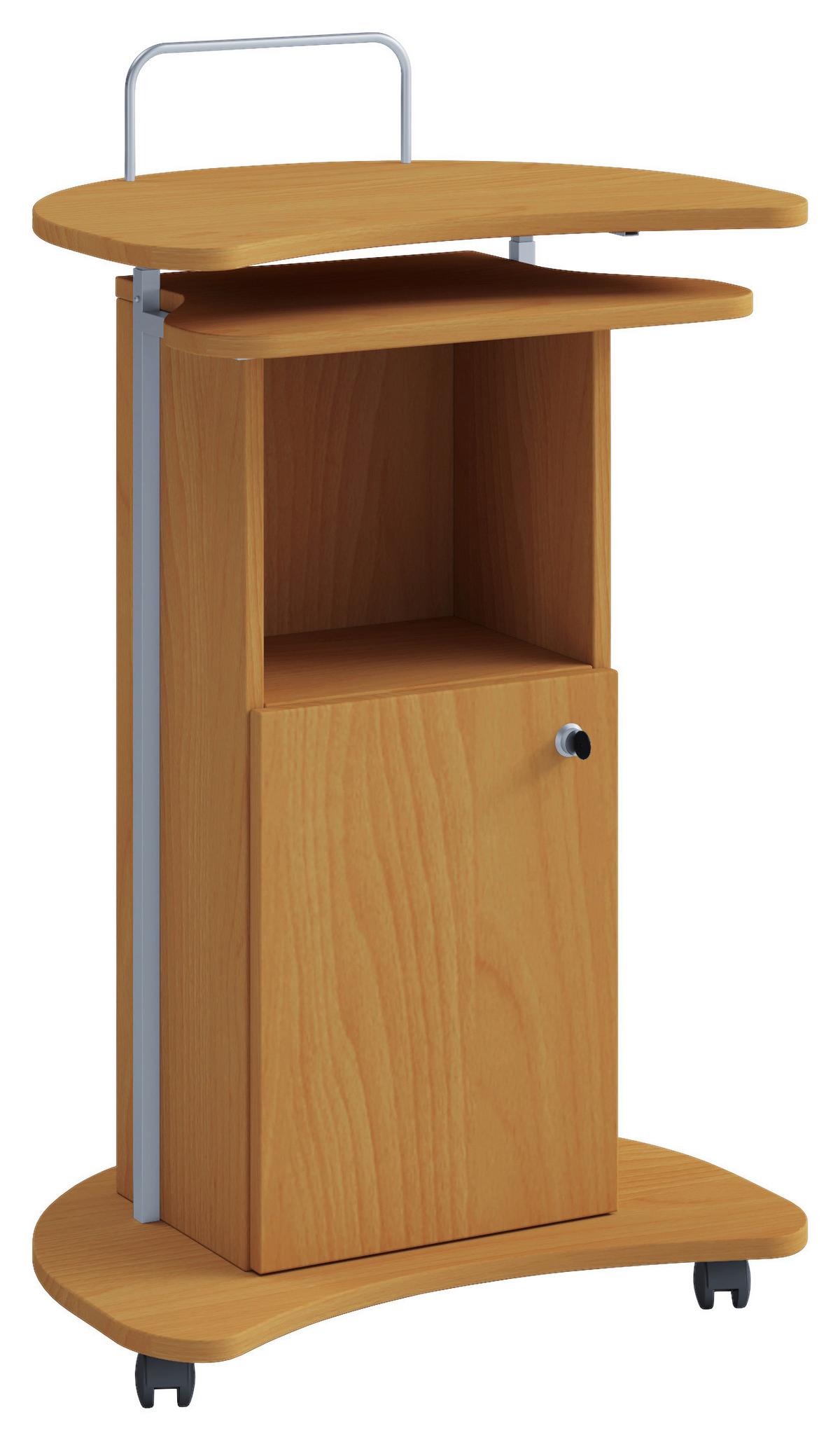 Stehpult Komil Buchefarben - Buchefarben, Basics, Holzwerkstoff (56/41/93cm) - MID.YOU