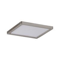 LED-Paneel Panel Areo dimmable in Nickelfarben max. 8 Watt - Nickelfarben, Basics, Kunststoff (12/12/1cm) - Paulmann