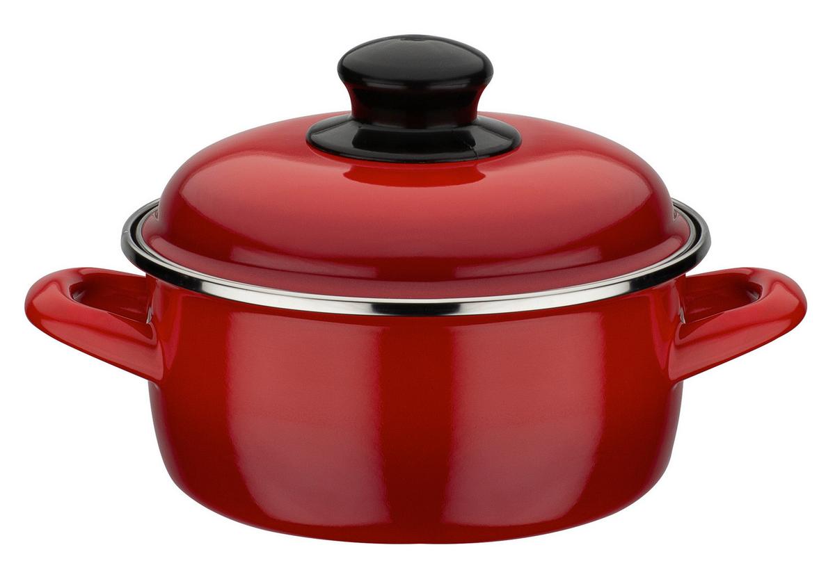 Set Posod Red Shadow, 4-Delni - rdeča, Basics, kovina - GSW