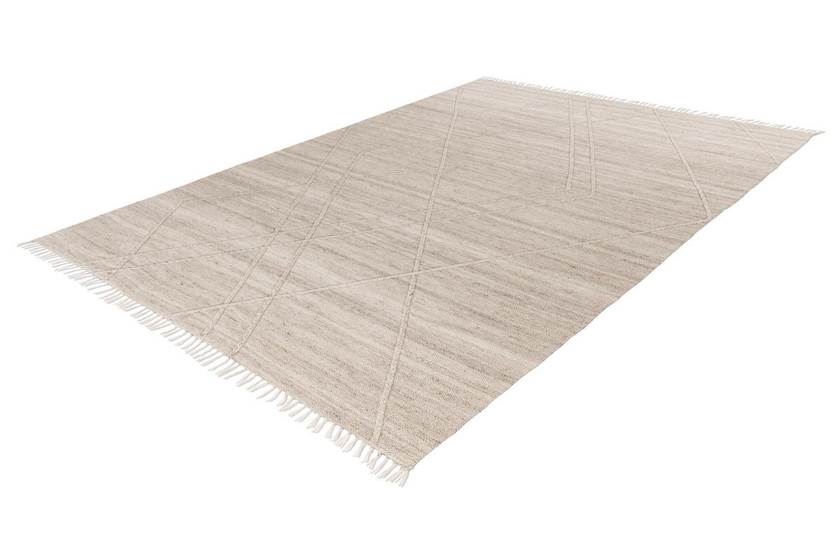 FLACHWEBETEPPICH MY DAKAR 365 - Creme, Basics, Textil (80/150cm)