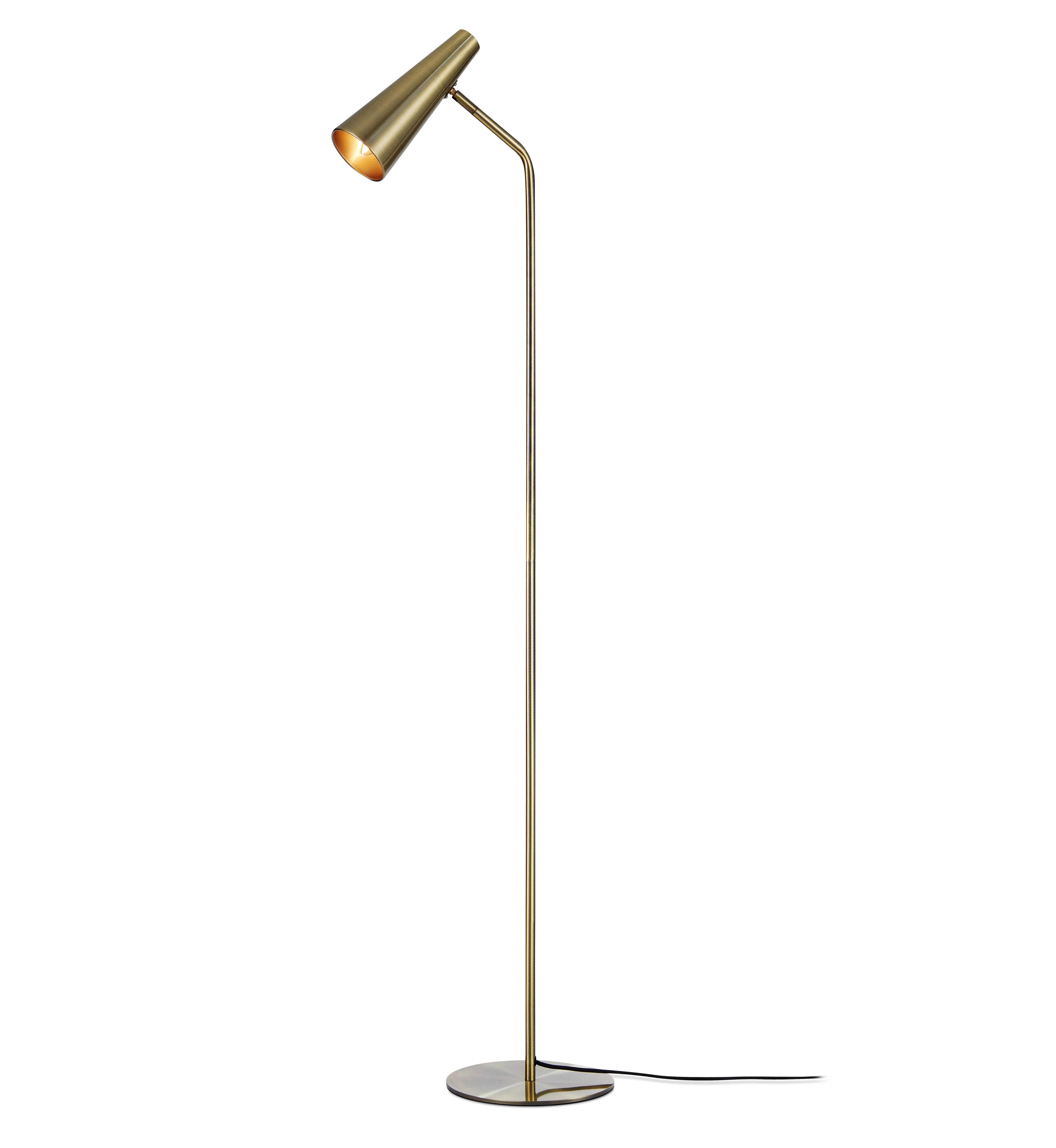 Stehleuchte Peak max. 40 Watt - Goldfarben, Basics, Metall (32/22/138cm) - Markslöjd