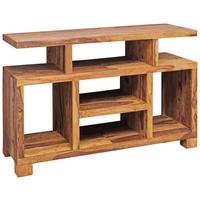 Komoda Mumbai, Pravi Les - barve indijskega rožnega lesa, Design, les (115/76,5/41cm) - MID.YOU