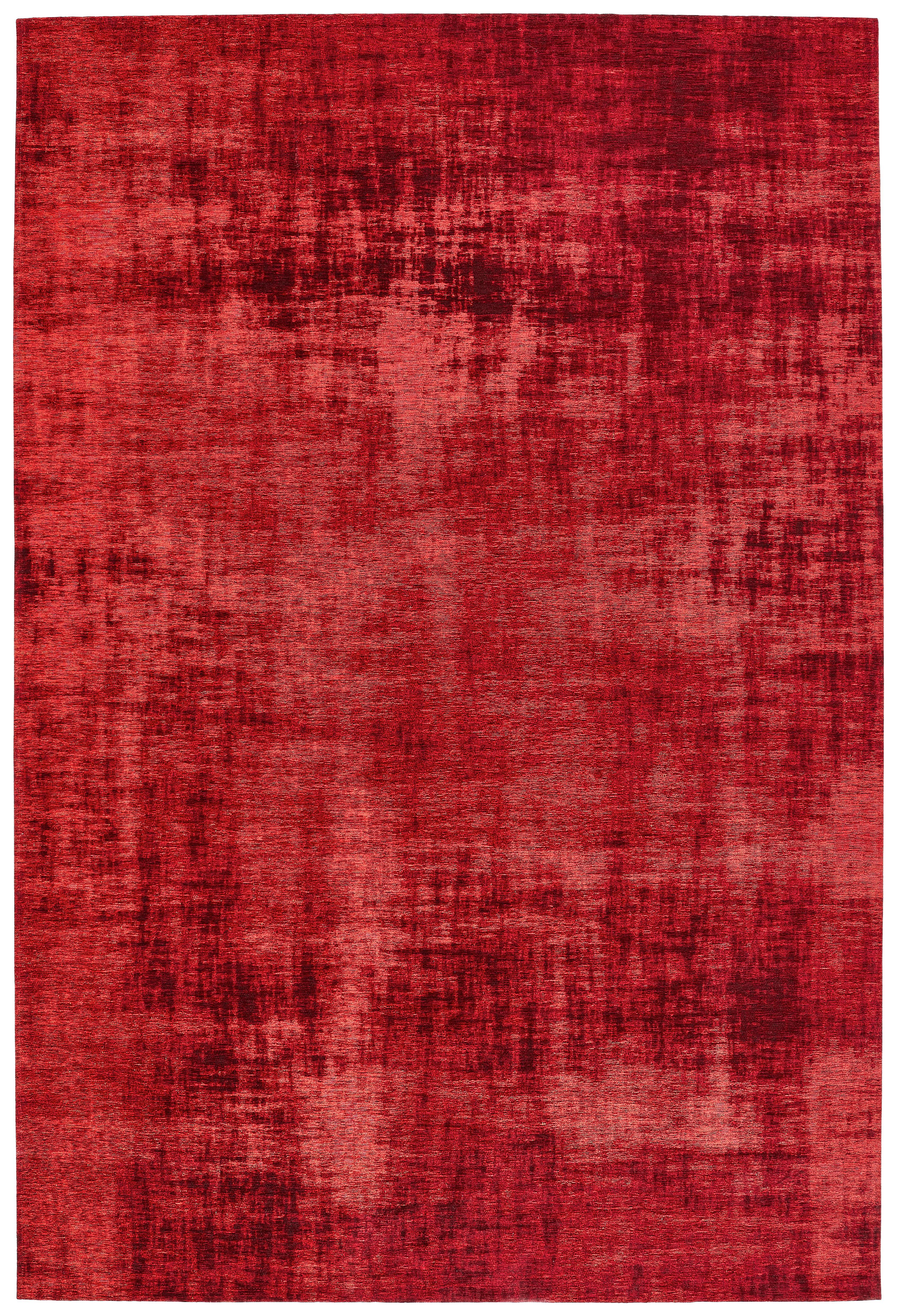 DYWAN TKANY RUBI 44 - czerwony, Basics, tkanina (130/190cm) - Novel