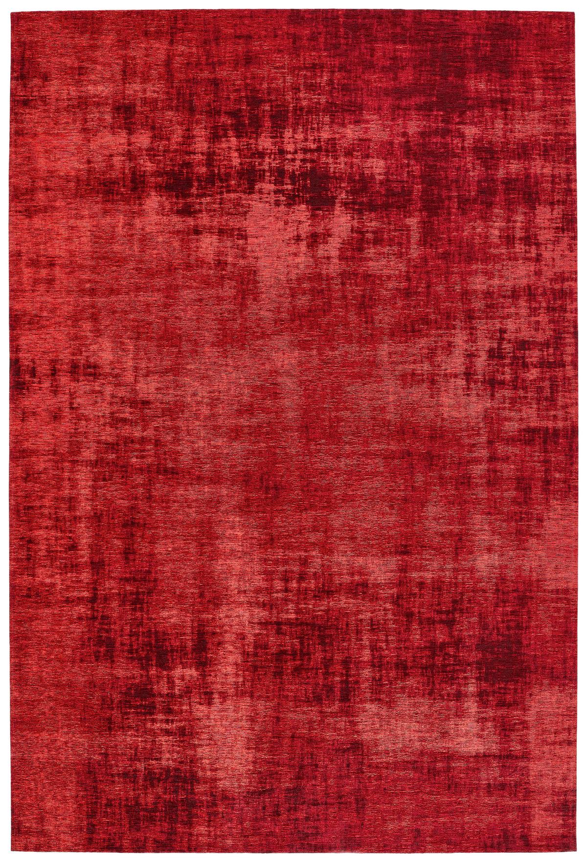 DYWAN TKANY RUBI 44 - czerwony, Basics, tkanina (130/190cm) - Novel