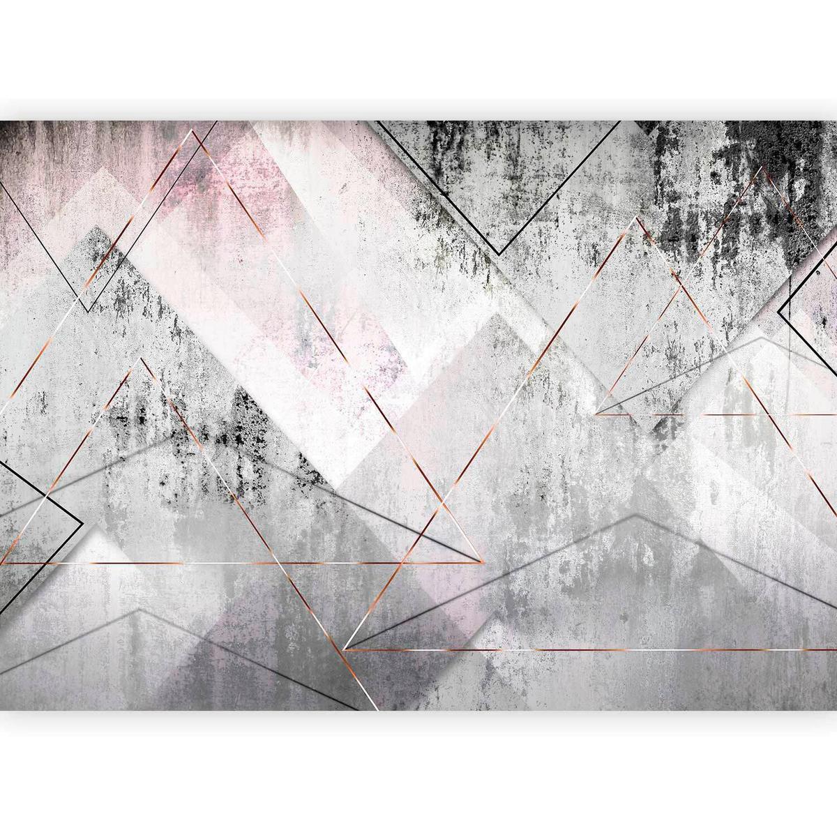 Fototapeta Triangular Perspective, 100x70cm - večbarvno, Trendi, tekstil (100/70cm) - artgeist