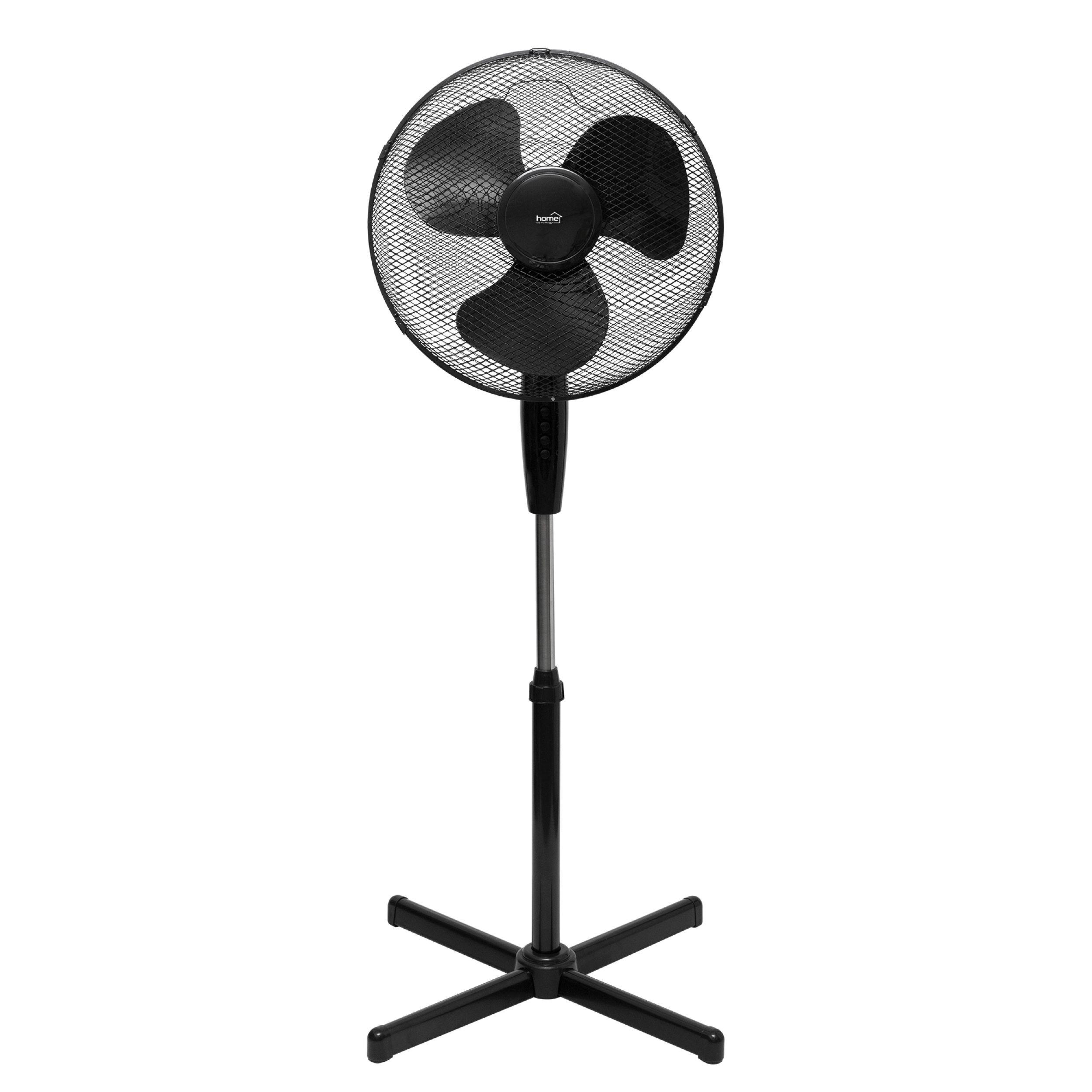 Álló Ventilátor Sf40bk - fekete, Basics, fém (62/103-125/62cm)