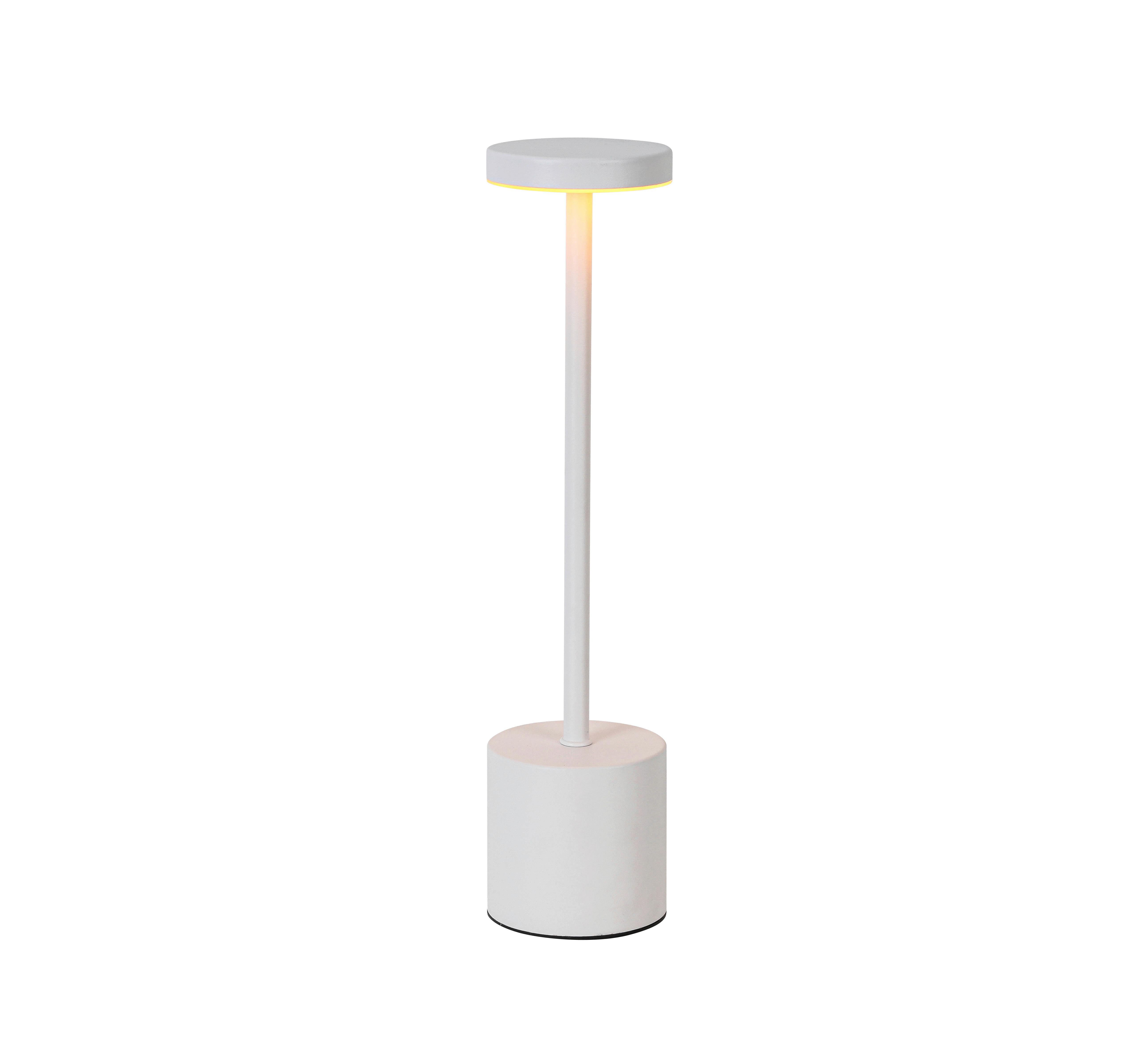 Veioză cu LED TIPL - alb, Konventionell, plastic/metal (8/32cm) - Mömax