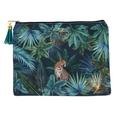 Kosmetiktasche Jungle in aus Samt - Schwarz/Grün, LIFESTYLE, Textil (21/16cm) - Mömax modern living Kosmetiktasche Jungle in aus Samt - Schwarz/Grün, LIFESTYLE, Textil (21/16cm) - Mömax modern living