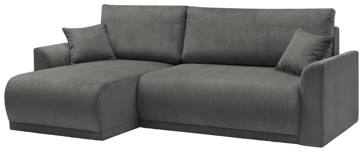 Coltar Kim - gri închis, Modern, lemn (233/146cm) - Modern Living
