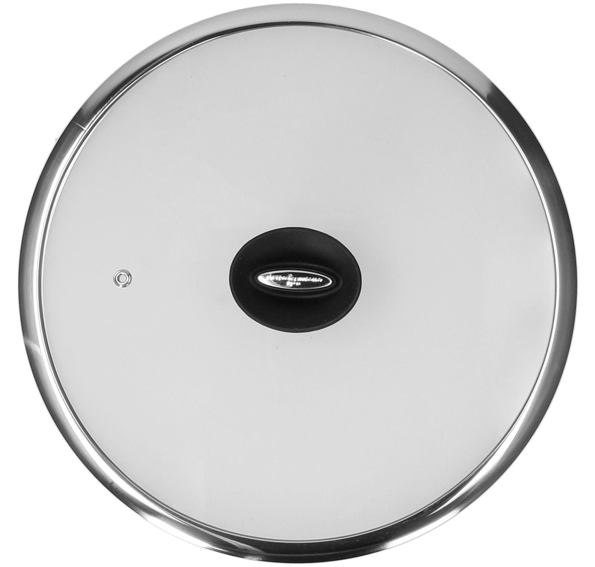 Poklopac Luxury Design, Ø: 32cm - prozirno, Basics, staklo (4/32/32cm) - Tognana