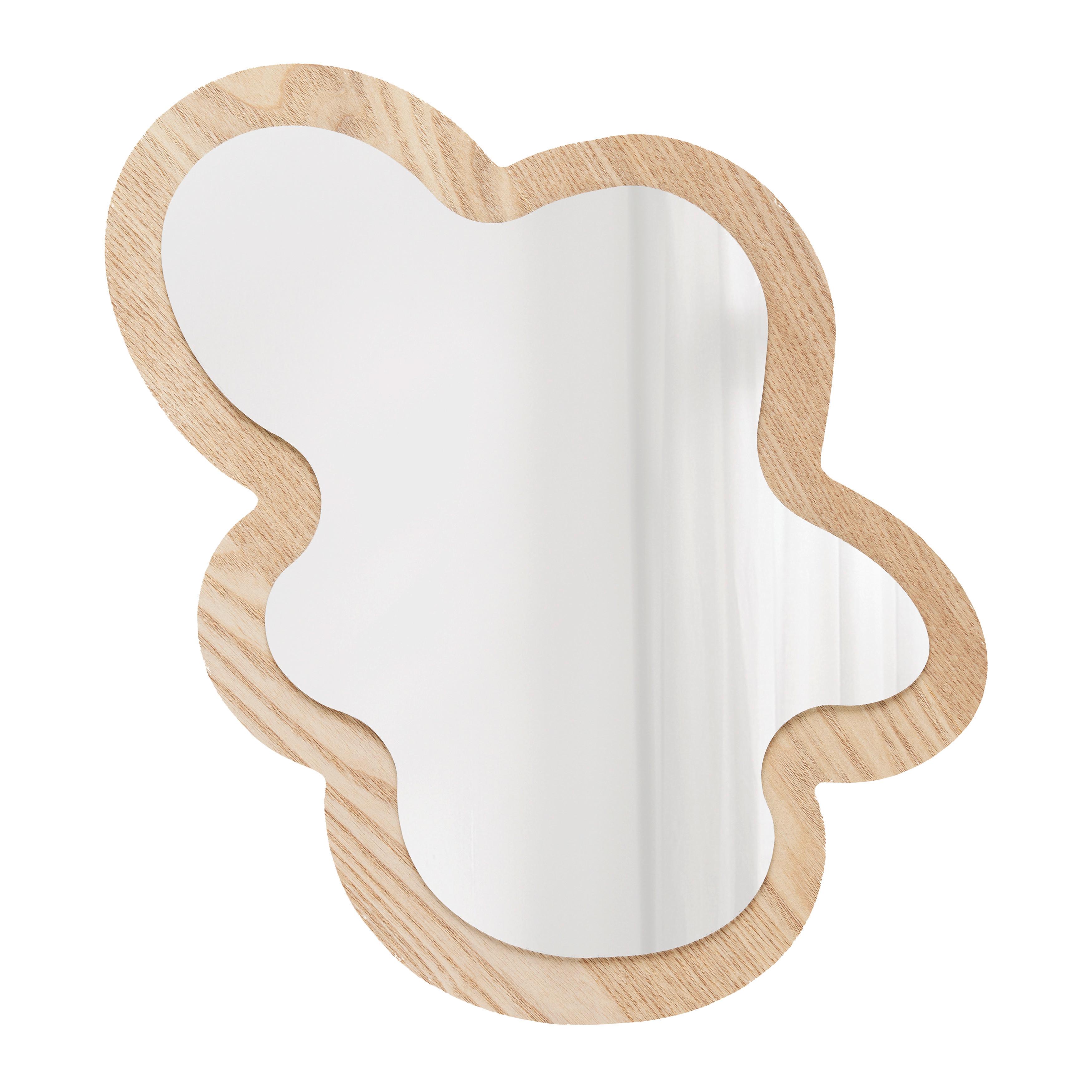 Wanddeko Farina in Braun - Braun, Basics, Glas/Holz (29,5/39,5cm) - Modern Living