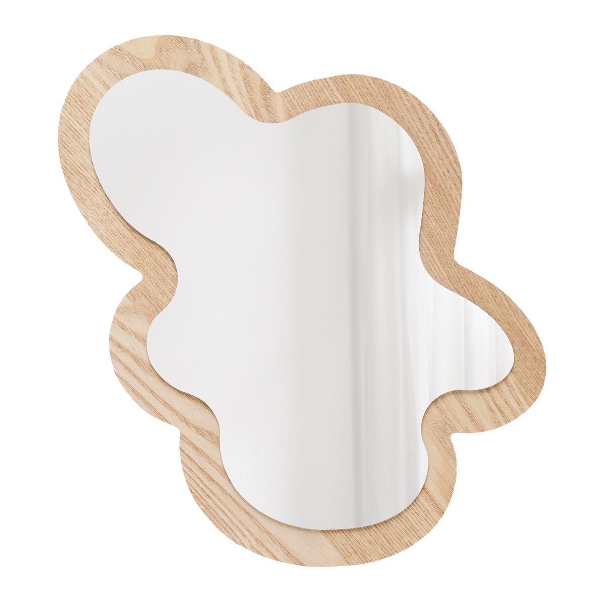 Wanddeko Farina in Braun - Braun, Basics, Glas/Holz (29,5/39,5cm) - Modern Living