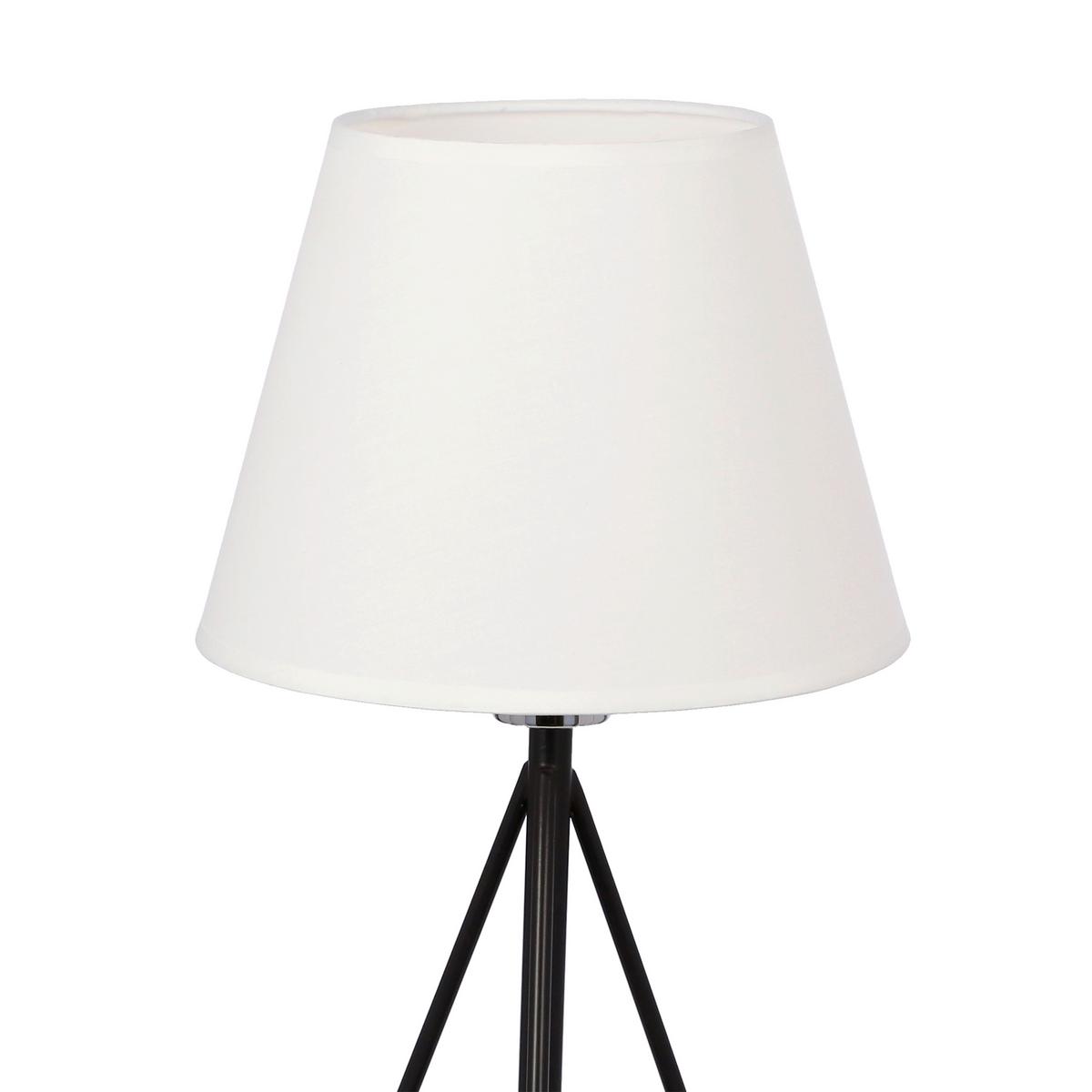 Stolna Svjetiljka Morley - bijela/crna, Basics, metal/plastika (16/25/26cm)