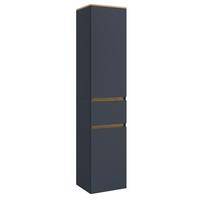 Hochschrank Cosila - Honigeiche/Anthrazit, Trend, Holzwerkstoff (40/180/35cm) - MID.YOU
