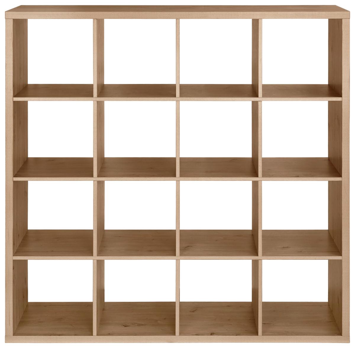 Raumteiler Style Flex Eiche Artisan - Eiche Artisan, KONVENTIONELL, Holzwerkstoff (142/145/39cm) - Based