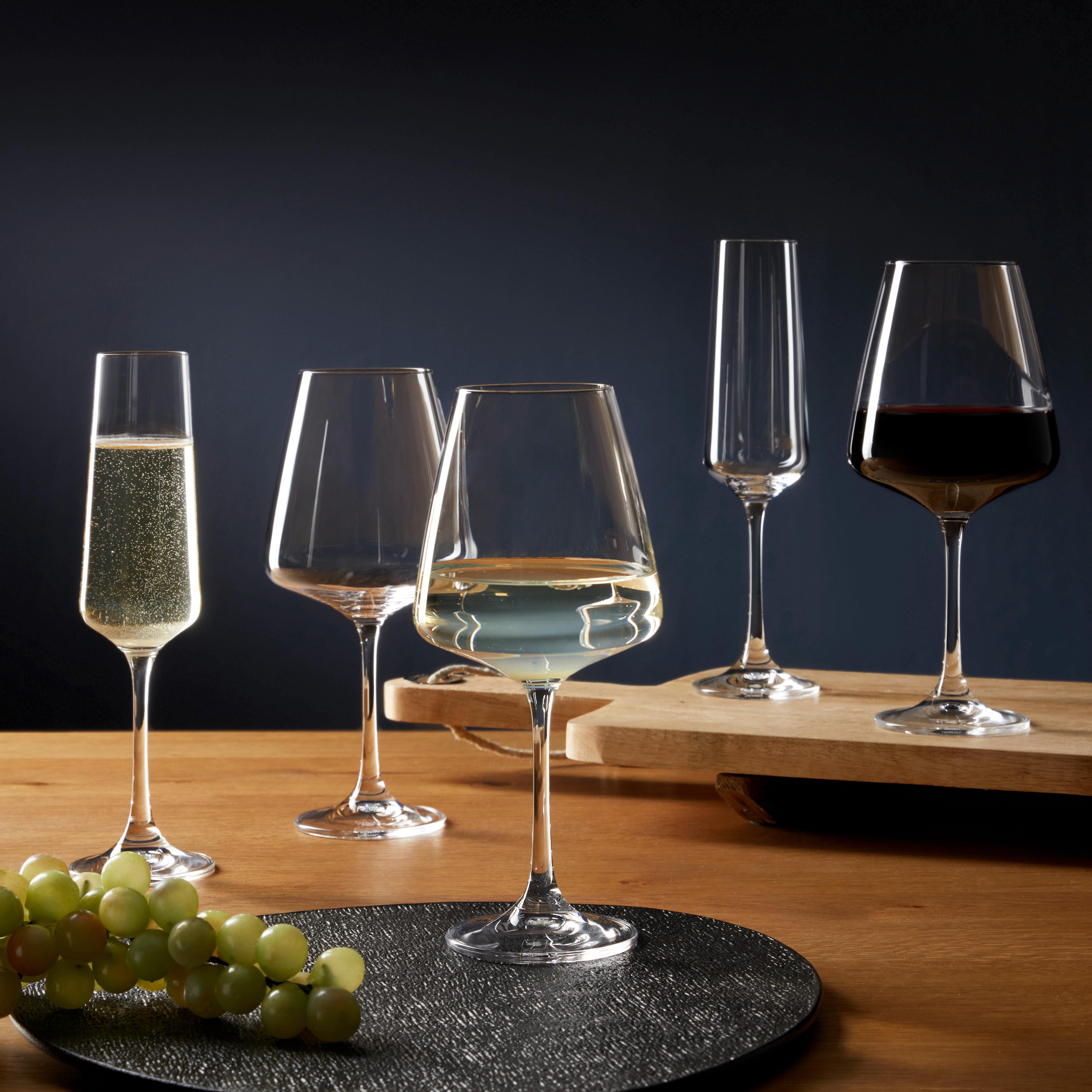 Gläserset Leonardo, 12 teilig - Transparent, KONVENTIONELL, Glas (57,10/25,20/22,30cm) - Leonardo