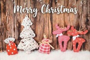 Fußmatte Merry Christmas Multicolor ca. 40x60cm - Multicolor, Basics, Textil (40/60cm)