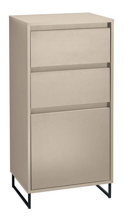 Comodă COLOGNE - cașmir, Design, material pe bază de lemn (50/103/38cm) - Modern Living