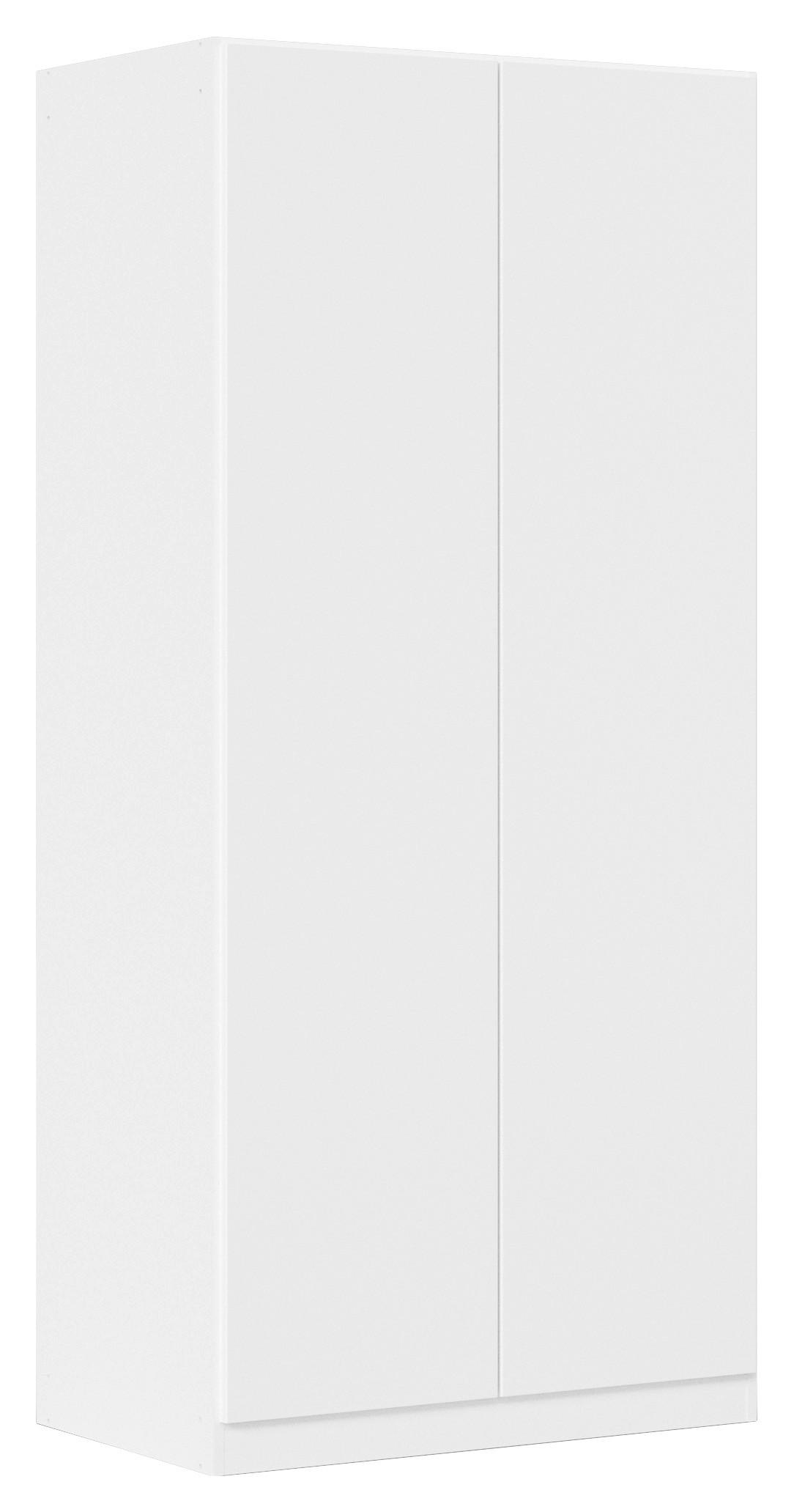Drehtürenschrank COSTA ca.91x197x54cm Weiß - Weiß, MODERN, Holzwerkstoff (91/197/54cm) - Rauch Möbel