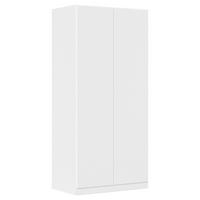 Drehtürenschrank COSTA ca.91x197x54cm Weiß - Weiß, MODERN, Holzwerkstoff (91/197/54cm) - Rauch Möbel