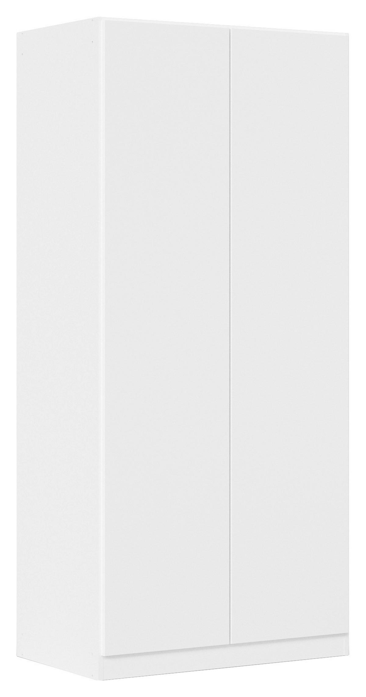 Drehtürenschrank COSTA ca.91x197x54cm Weiß - Weiß, MODERN, Holzwerkstoff (91/197/54cm) - Rauch Möbel