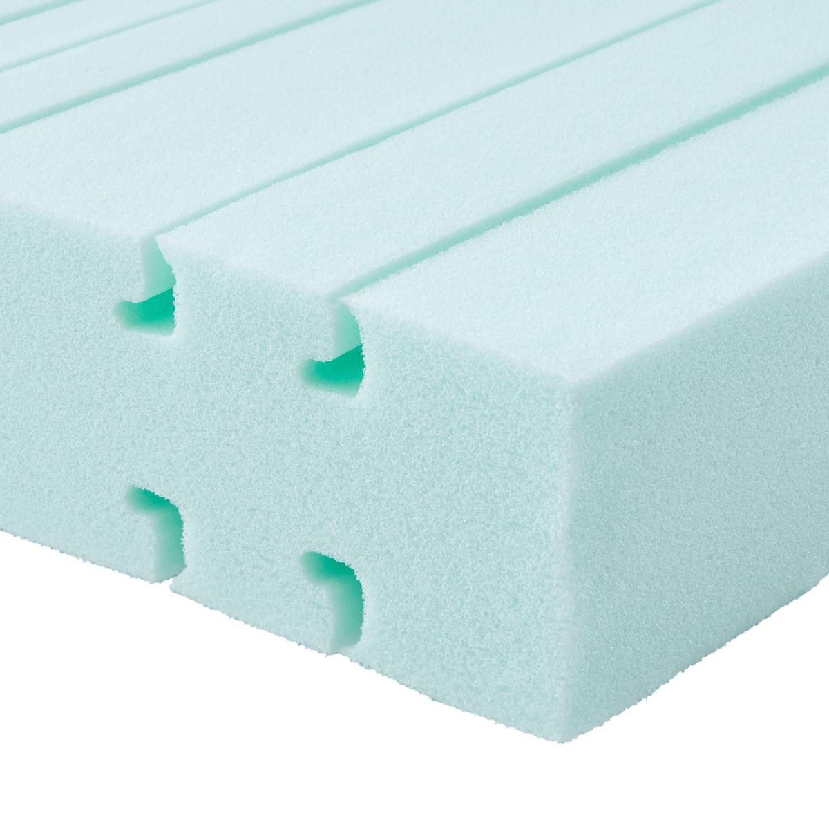 Matratze Irisette Lotus TFK H2 ca. 90x200cm - Weiß, MODERN, Textil (90/200/20cm) - Irisette