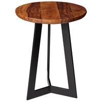 Mizica Wl5.664 - črna/barve indijskega rožnega lesa, Design, kovina/les (35/35/45cm) - MID.YOU