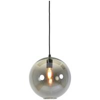 LAMPA WISZĄCA SUBAR - szary, Design, szkło (30/28cm) - Light & Living