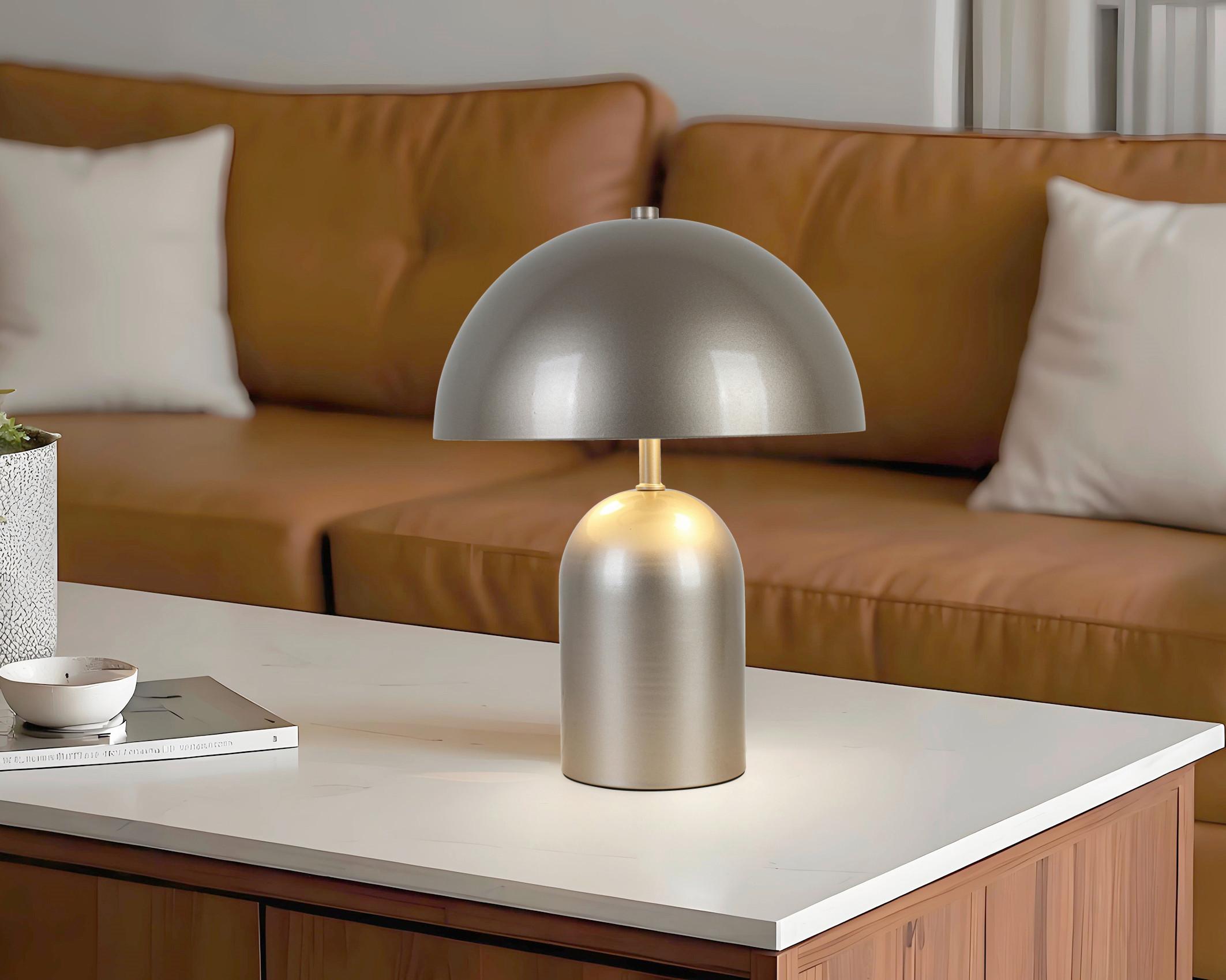 BORDSLAMPA CESAR - champagne, Modern, metall/plast (23/23/30cm) - Mömax