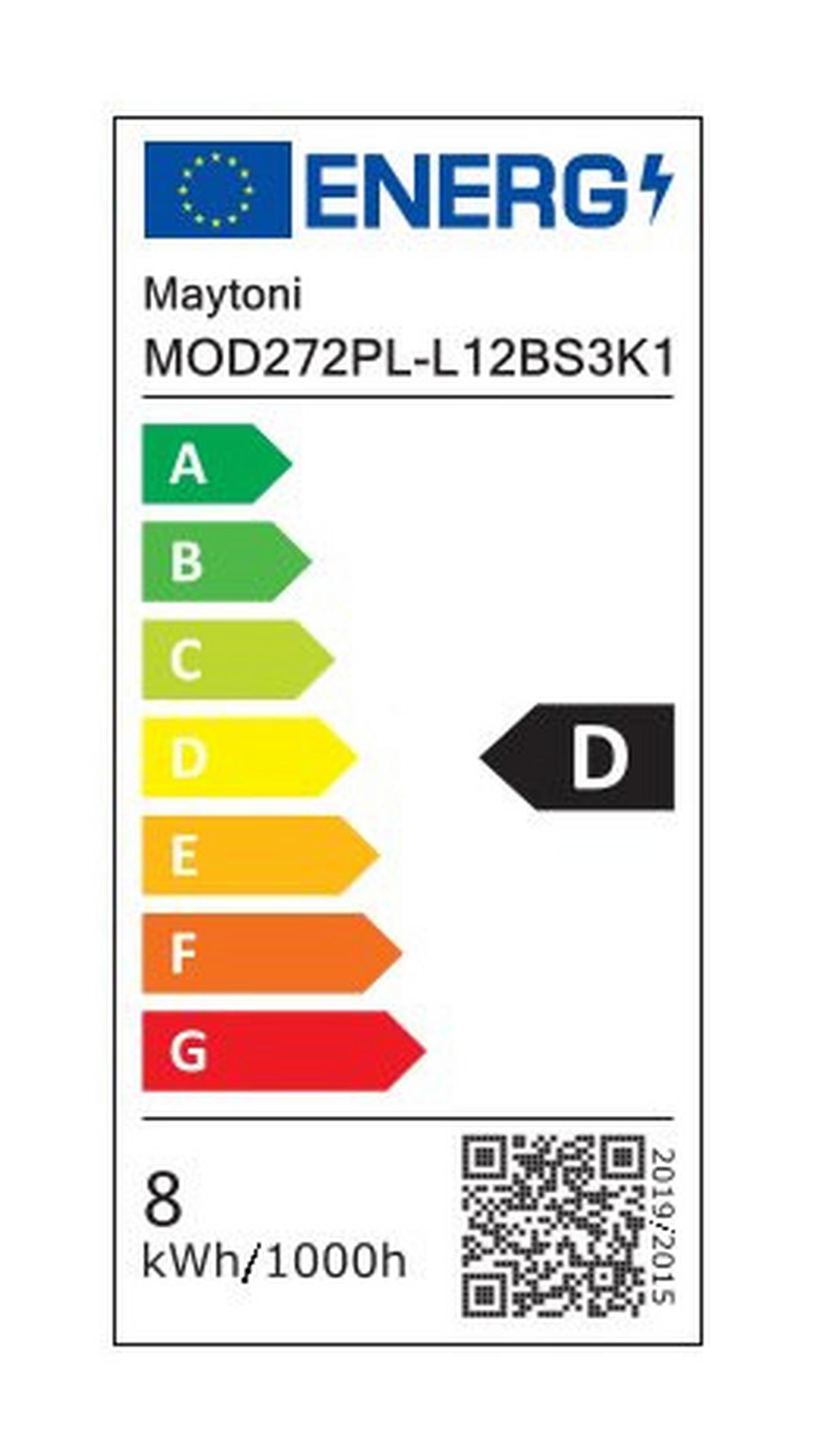 Tischleuchte Mod178tl-L11gr3k - Weiss/Goldfarben, Design, Stein/Metall (22/46cm) - MAYTONI
