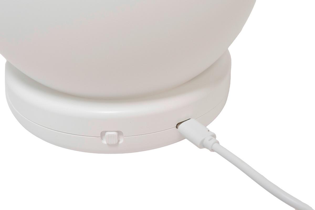 LED-Dekoleuchte Milks in Weiss max. 2 Watt - Weiss, Modern, Glas/Kunststoff (15/16cm) - Modern Living