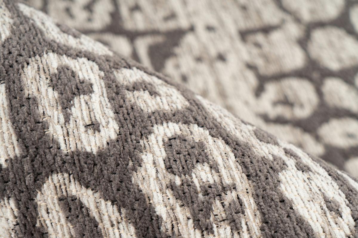 FLACHWEBETEPPICH DAVIS 325 GRAU - Grau, Konventionell, Textil (160/230cm) - Kayoom