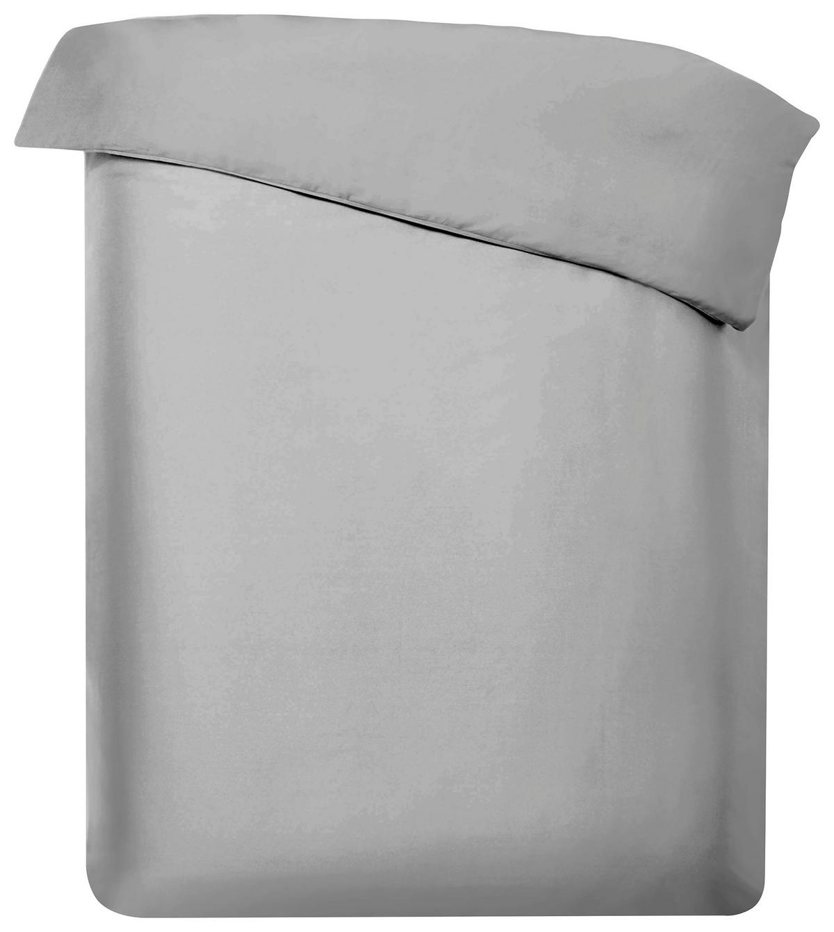 DUVETBEZUG MARYS - Silberfarben, Modern, Textil (160/210cm) - Mary's